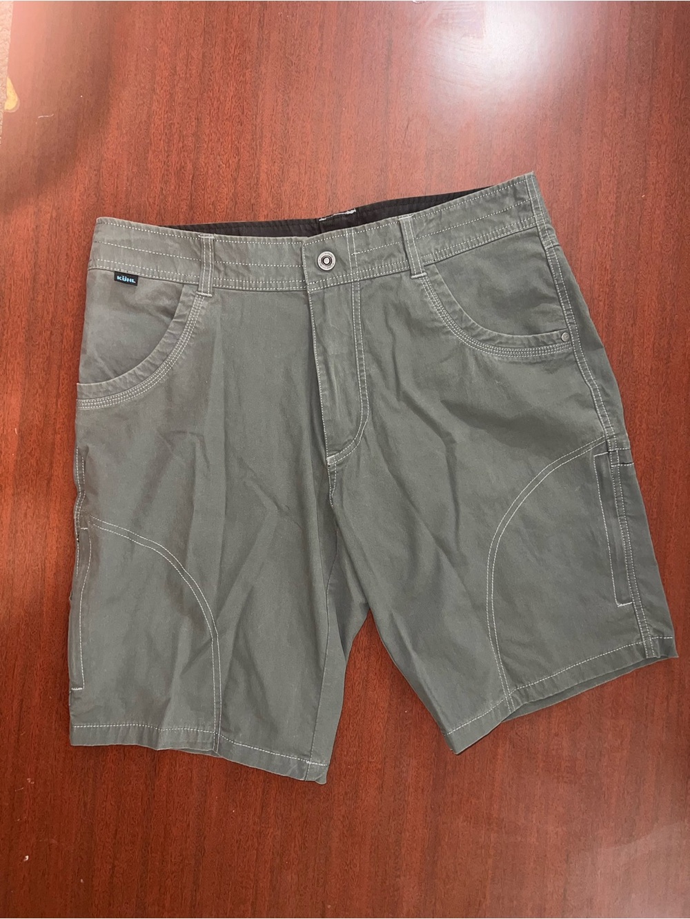 Kuhl Men's Olive Cargo Shorts